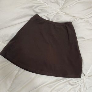 LA Apparel Brown Skort
